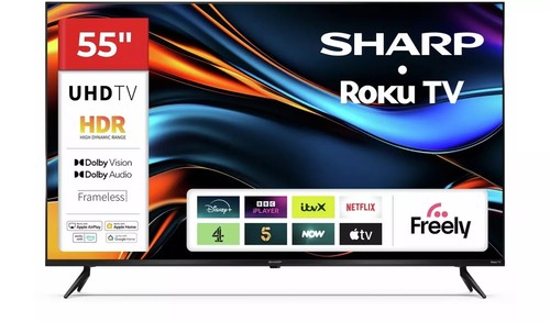 Sharp inch roku smart - 55,