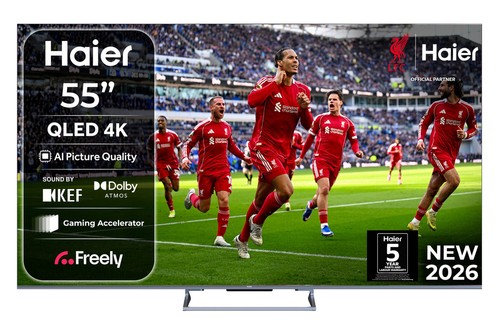 Haier qled hdr smart - 4k,